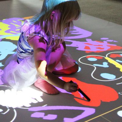 Smartfloor - interaktywna podłoga - zabawa dzieci