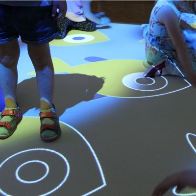 Smartfloor - interaktywna podłoga - zabawa dzieci
