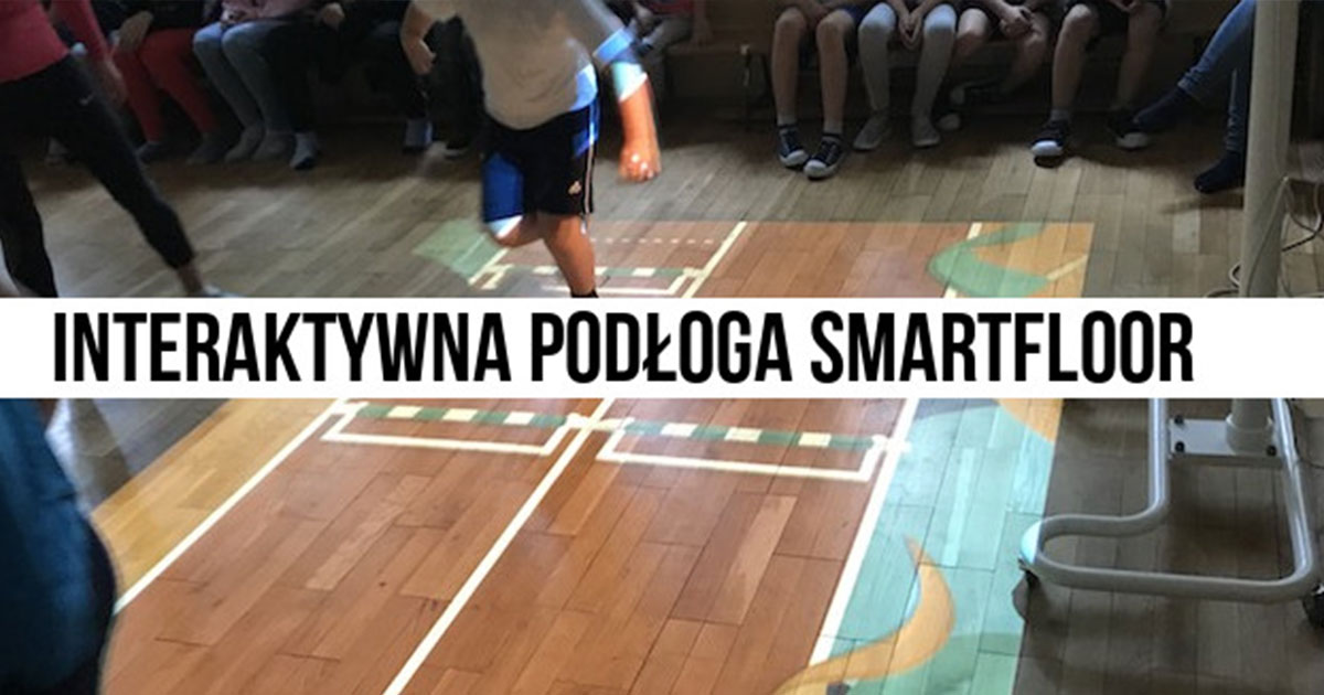 Interaktywna podłoga na zajęciach rewalidacyjnych SmartFloor