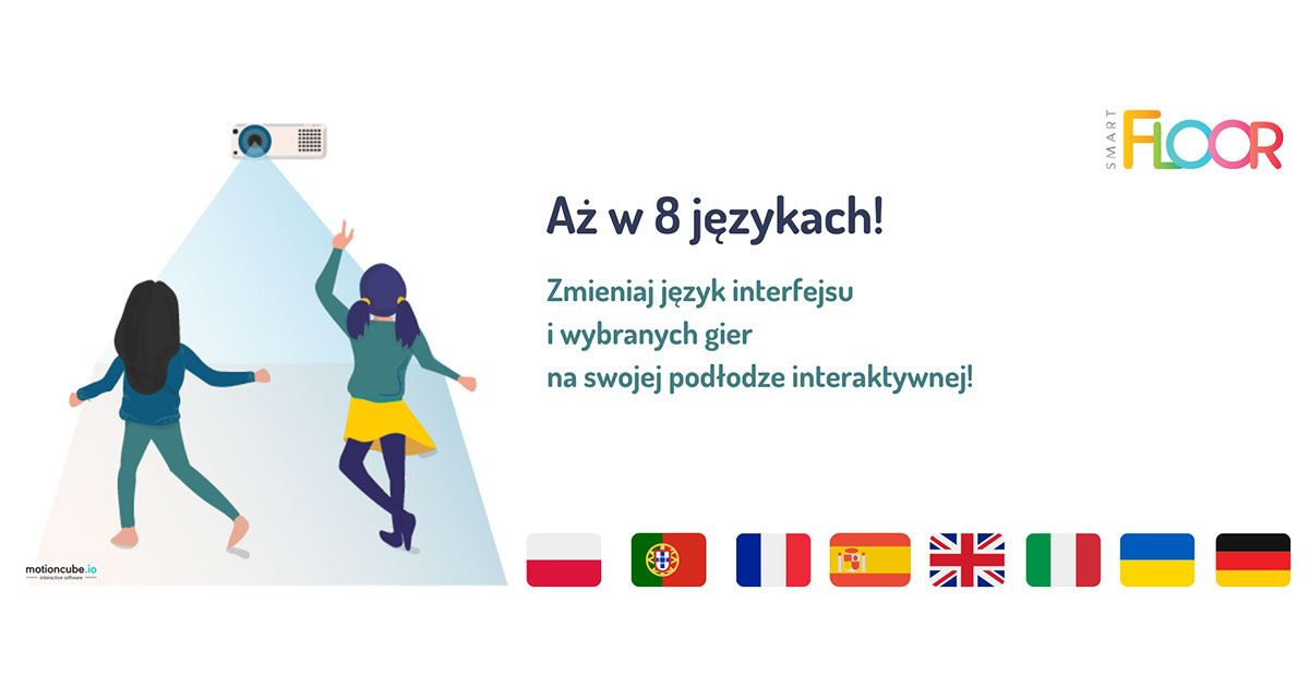 SmartFloor dostępny aż w 8 językach!